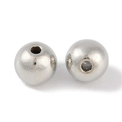 CCB Plastic Round Beads ALUM-U001-08C-04-1