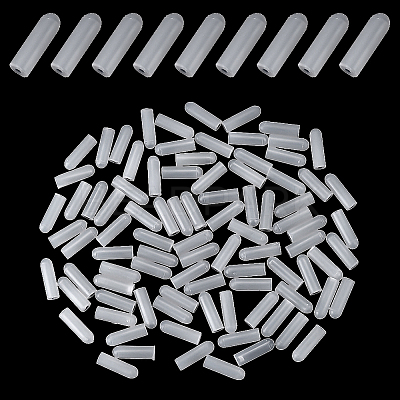150Pcs Silicone Needle Sealing Plug SIL-BC0001-12A-1