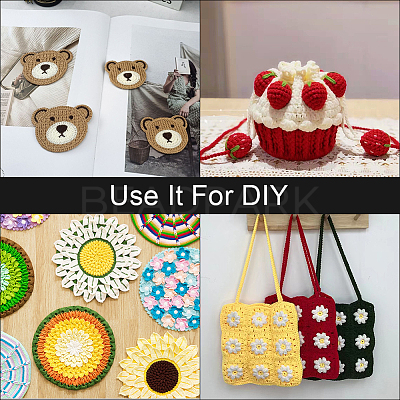 24Pcs 11 Styles DIY Plastic Canvas Shapes DIY-CP0012-41-1