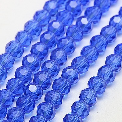 Glass Beads Strands X-EGLA-J042-6mm-02-1