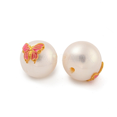 Round Natural Freshwater Pearl Beads PEAR-K009-11G-01-1