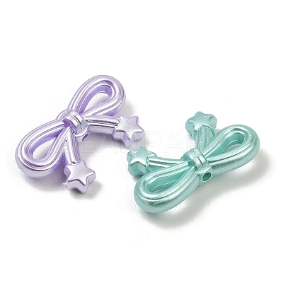 Opaque Acrylic Imitation Pearl Beads OACR-B031-50-1