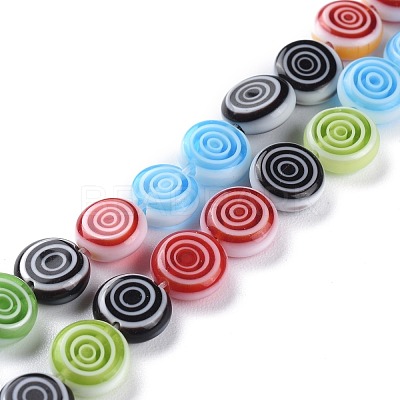 Handmade Lampwork Beads Strands LAMP-M003-11A-1