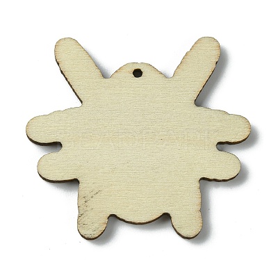 Halloween Single Face Printed Wood Pendants WOOD-H103-05-1