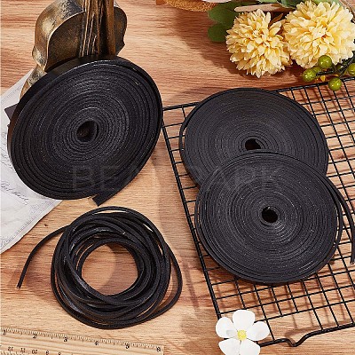 Flat Cowhide Leather Cord WL-GF0001-09A-01-1