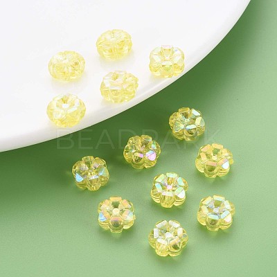 Transparent Acrylic Beads MACR-S373-06-C07-1