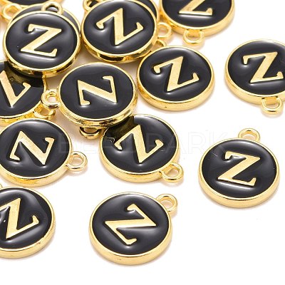 Golden Plated Alloy Charms X-ENAM-S118-02Z-1