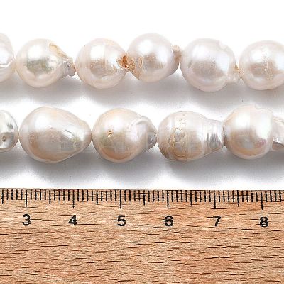 Natural Nucleated Pearl Beads Strands PEAR-B004-15B-02B-1