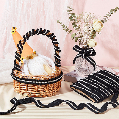 8 Yards Polyester Ribbons SRIB-AR0001-07A-1
