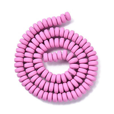 Handmade Polymer Clay Beads Strands X-CLAY-N008-008B-1