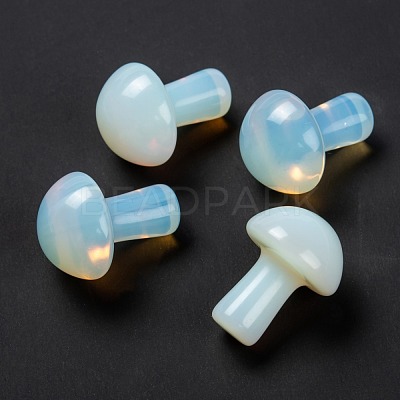 Opalite Mushroom GuaSha Stone G-L570-A01-1
