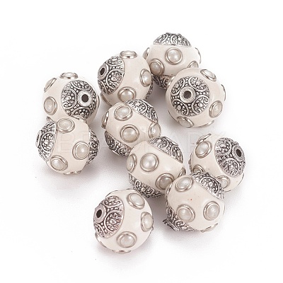 Handmade Indonesia Beads IPDL-E012-14B-1
