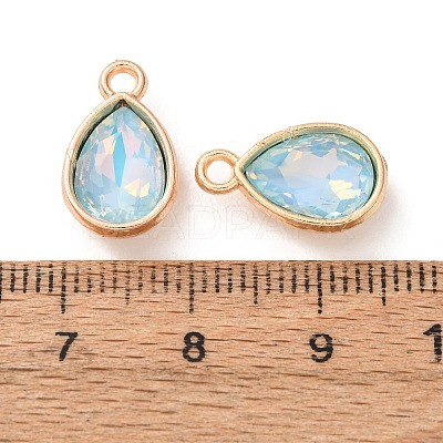 Alloy Glass Pendants GL-CBA7A25-01F-1