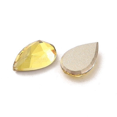 Glass Rhinestone Cabochons RGLA-P037-15A-D226-1
