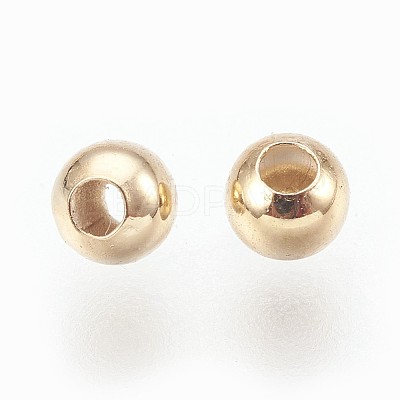 Brass Spacer Beads X-KK-Q735-54G-1