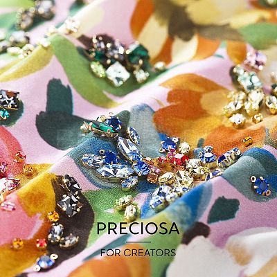 Preciosa® MAXIMA Crystal Round Stones Y-PRC-RBSS39-10020-1