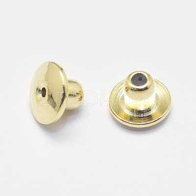 Long-Lasting Plated Brass Ear Nuts X-KK-K193-150G-NF-1