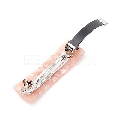 Cellulose Acetate(Resin) Hair Barrette PHAR-F012-02C-1