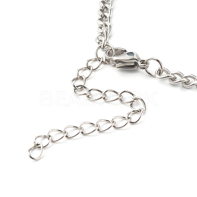 Tarnish Resistant 304 Stainless Steel Twisted Chains Bracelet Making AJEW-JB01064-1