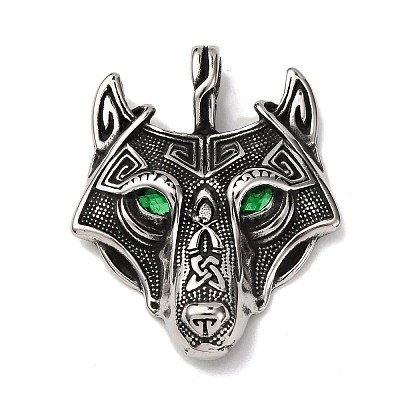 304 Stainless Steel Pendants STAS-M299-05AS-D-1