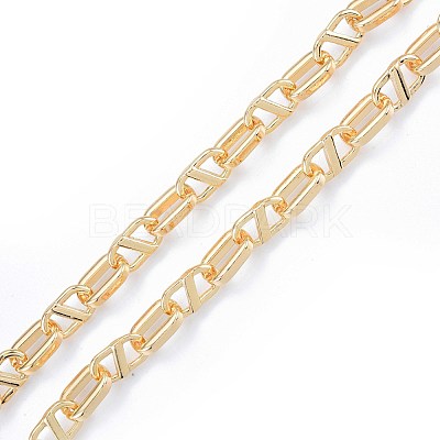 Alloy Oval Link Chains LCHA-N01-10-1