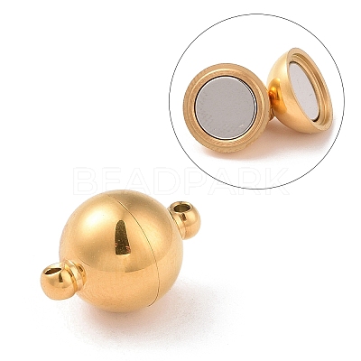 304 Stainless Steel Magnetic Clasps X-STAS-E049-12A-1