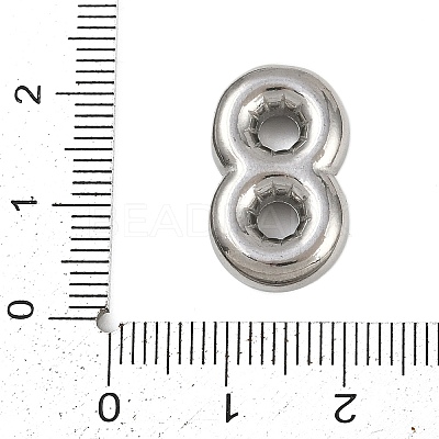 304 Stainless Steel Pendants STAS-P402-01P-08-1