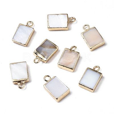 Natural Freshwater Shell Charms SHEL-N026-147-1
