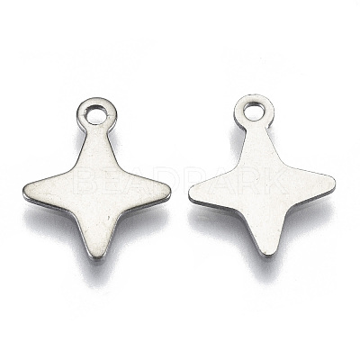 Non-Tarnish 201 Stainless Steel Pendants STAS-R116-044-1