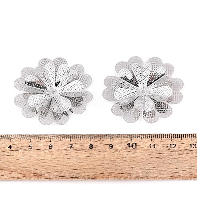 Brass Bead Caps KK-N278-08P-1