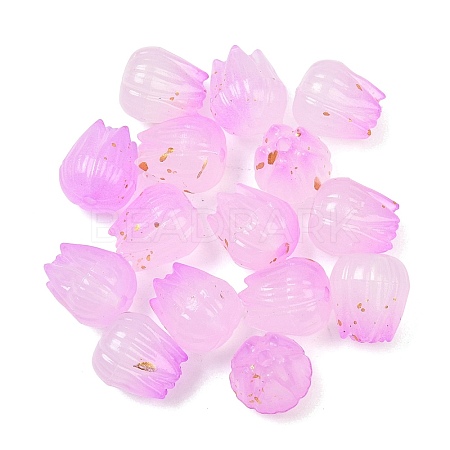 Opaque Acrylic Beads OACR-G054-04D-1