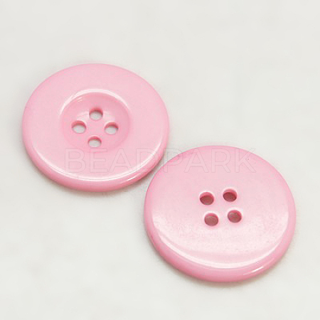 Resin Buttons RESI-D033-18mm-05-1