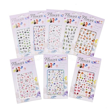 Nail Art Stickers Decals MRMJ-T078-236-M-1