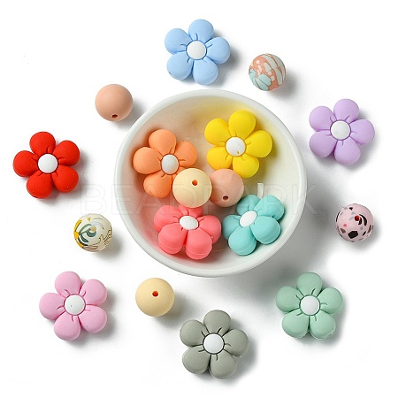 Food Grade Eco-Friendly Silicone Beads SIL-YW0001-23-1