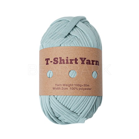 1 Skein Polyester Cloth Yarn AJEW-SZ0002-67F-1