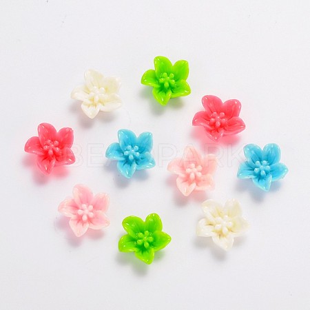 Opaque Resin Cabochons CRES-B884-M-1