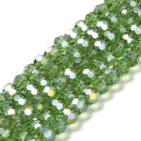 Transparent Glass Beads EGLA-A035-T8mm-B11-1