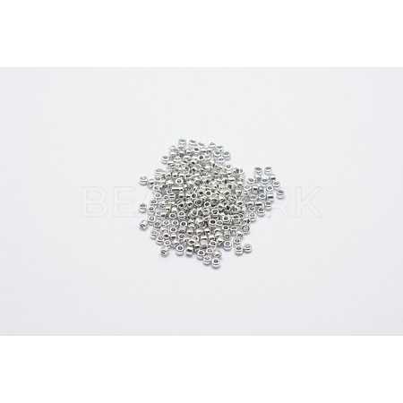 12/0 Electroplate Glass Seed Beads SEED-Q003-P-1