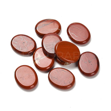 Natural Red Jasper Cabochons G-C166-02B-1