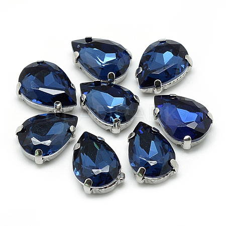 Sew on Rhinestone RGLA-T035-18x25mm-14-1