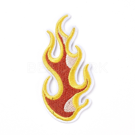 Computerized Embroidery Cloth Iron on/Sew on Patches DIY-D031-H01-1