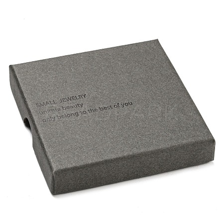 Square Cardboard Paper Jewelry Box CON-D014-02C-04-1