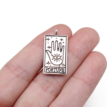 Tibetan Style Alloy Pendants TARO-PW0001-01A-1