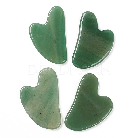 Natural Green Aventurine Gua Sha Boards G-B003-01-1
