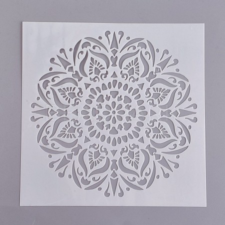 Reusable Drawing Painting Stencils Templates DIY-WH0059-05F-1
