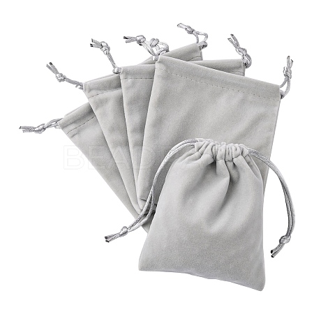 Rectangle Velvet Jewelry Bags LS-TP-E001-2-1