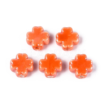 Handmade Porcelain Beads PORC-N012-09H-1