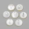 Freshwater Shell Pendants SHEL-Q010-009P-1