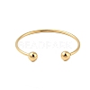 Ion Plating(IP) 304 Stainless Steel European Style Bangles Making PPJ-G001-04G-01-1