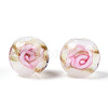 Luminous Handmade Gold Sand Lampwork Beads LAMP-T021-03F-2